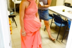 Foto: Bram Saeys; Kenny en Joyce van Eerd hebben gala op het Sondervick en worden begeleid door quads en corssmotoren.