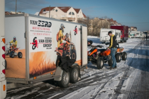 Strandrace La Touquet 2019 onder winterse omstandigheden